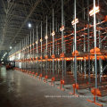 Heavy Duty Customized Radio Shuttle Pallet Shelving for Warehouse Storage